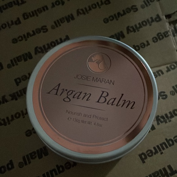 Josie Maran Argan balm 4.6oz nourish protect new hair body - Picture 3 of 5